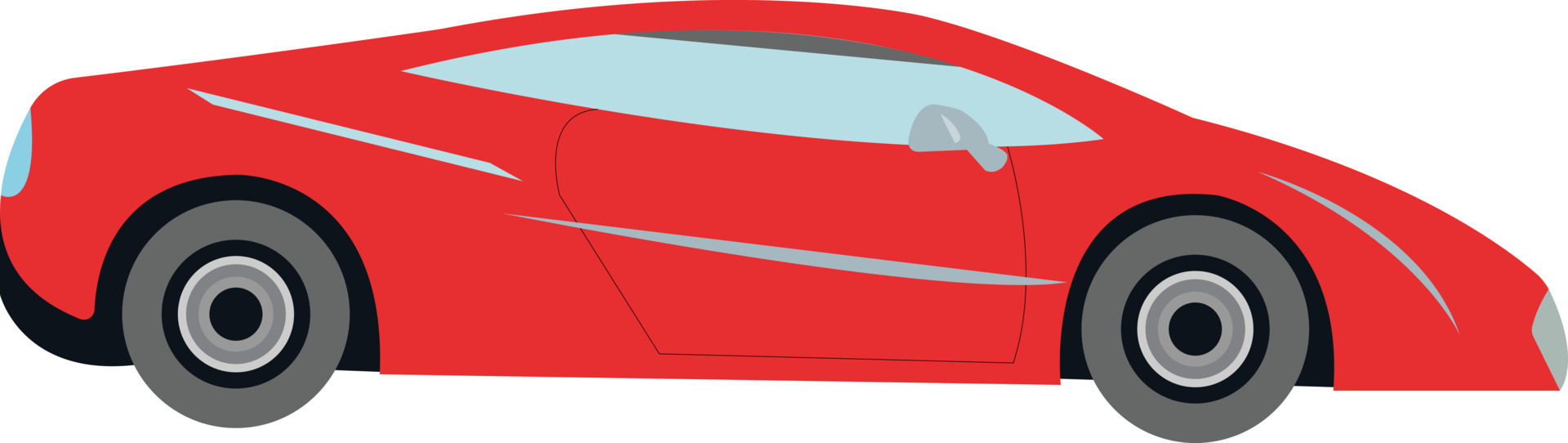 animated sports car clipart