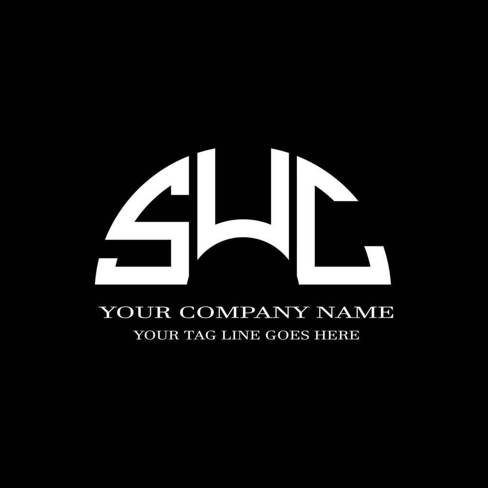 SUC letter logo creative design with vector graphic