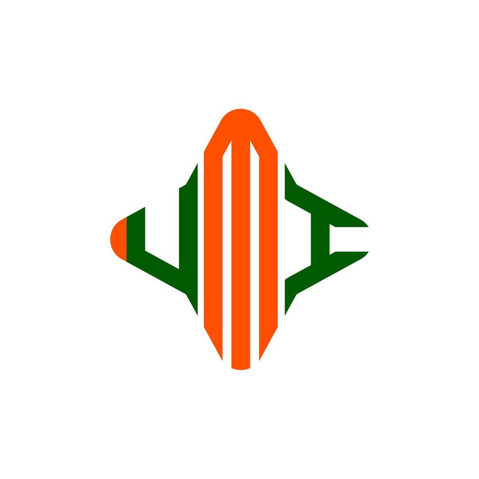UMI letter logo creative design with vector graphic