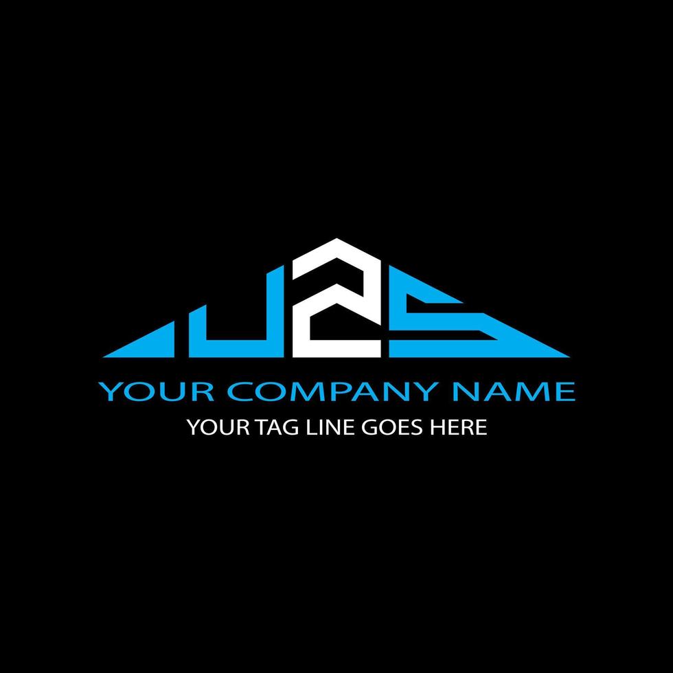UZS letter logo creative design with vector graphic