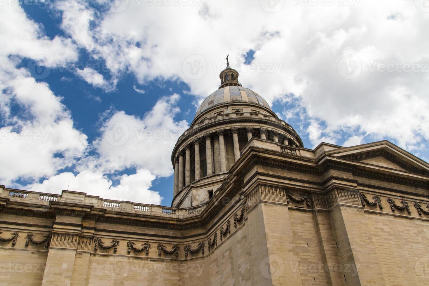 The Pantheon building in Paris photo