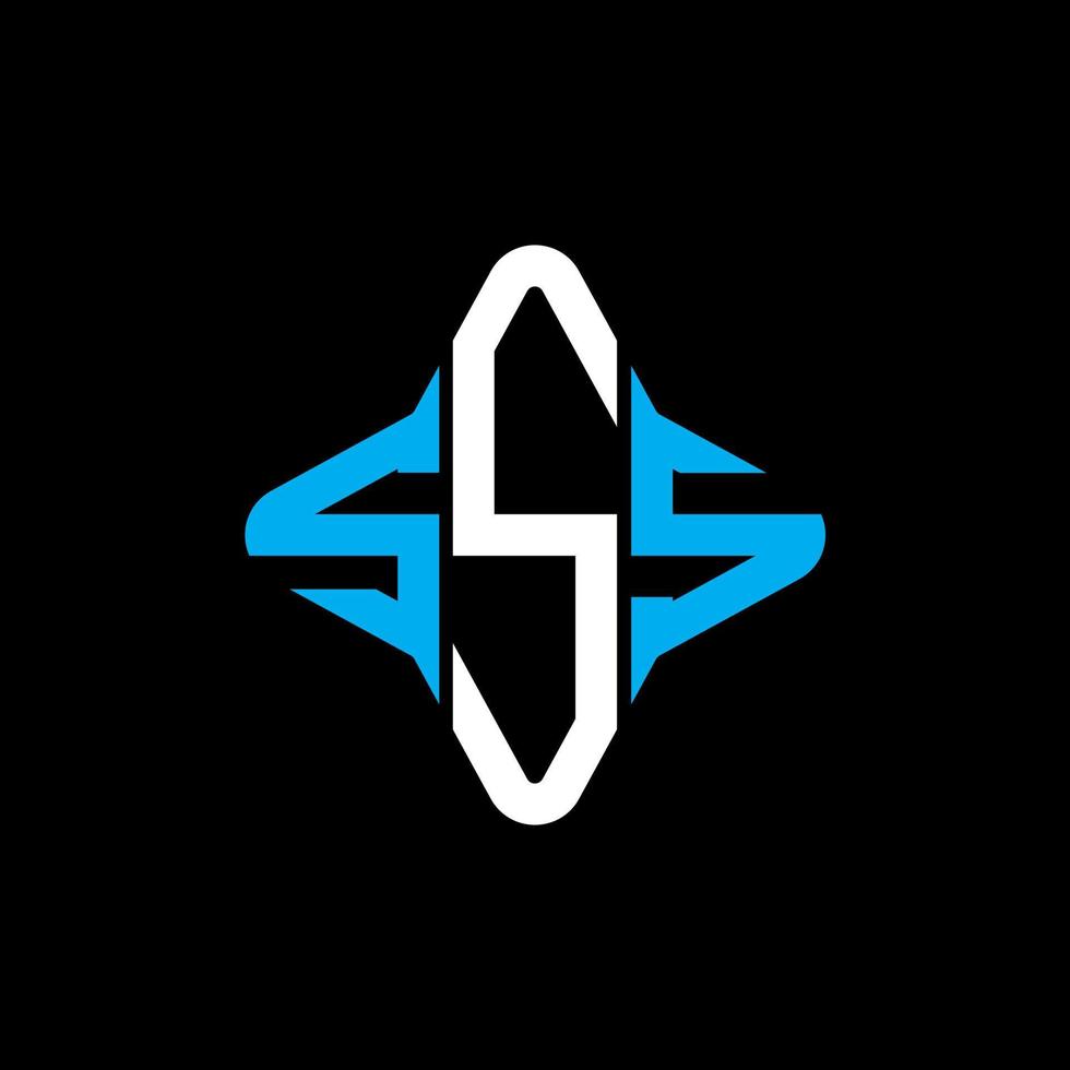 SSS letter logo creative design with vector graphic