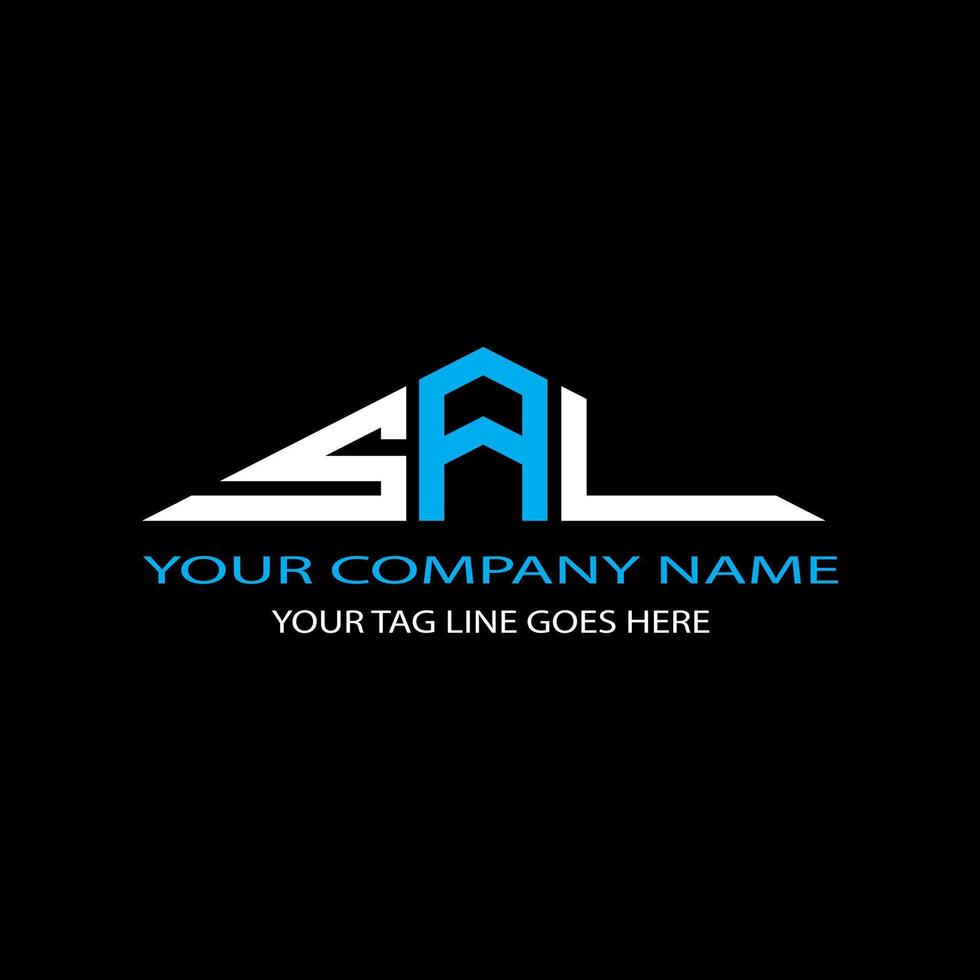 SAL letter logo creative design with vector graphic