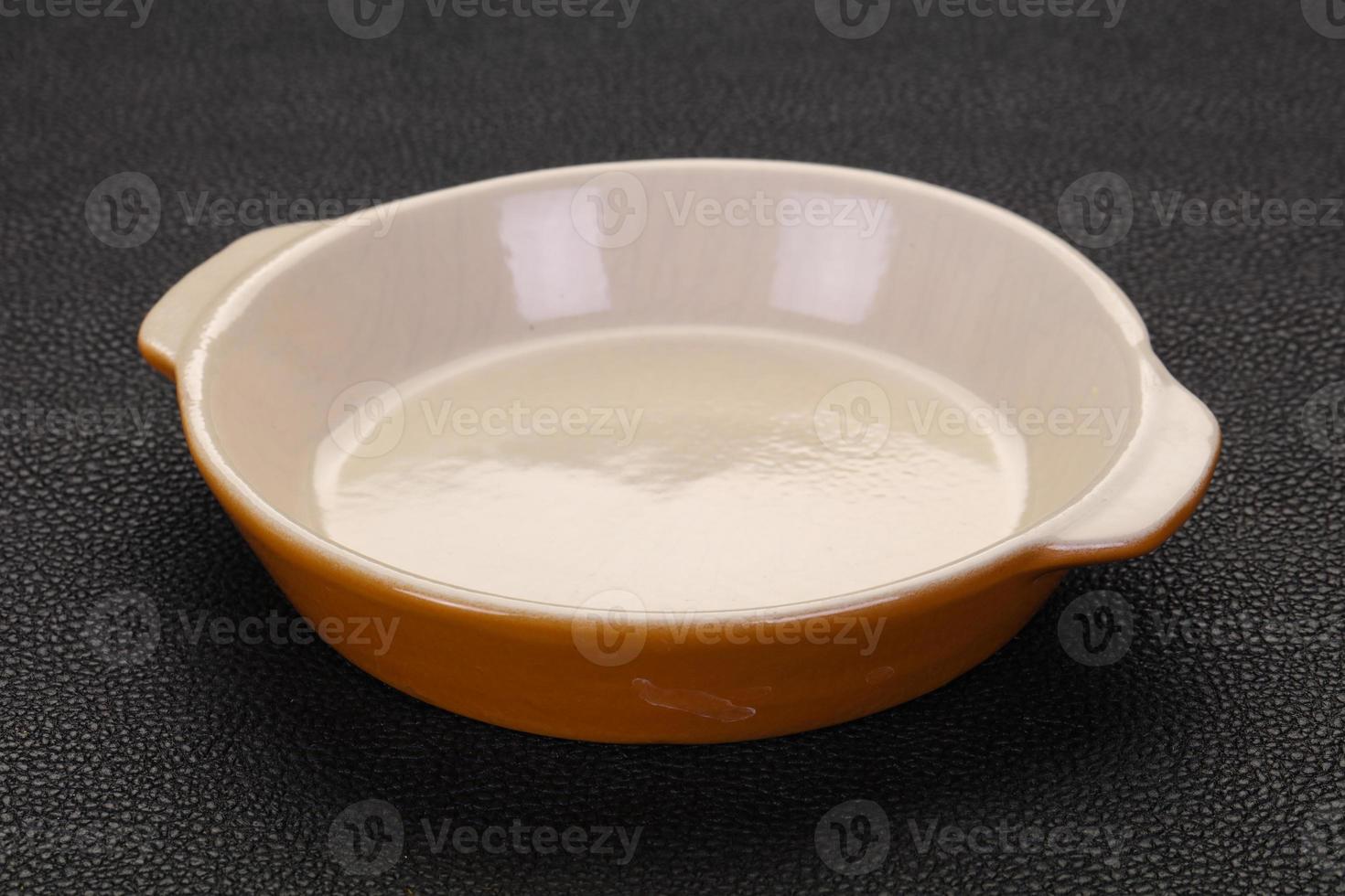 Empty ceramic bowl photo