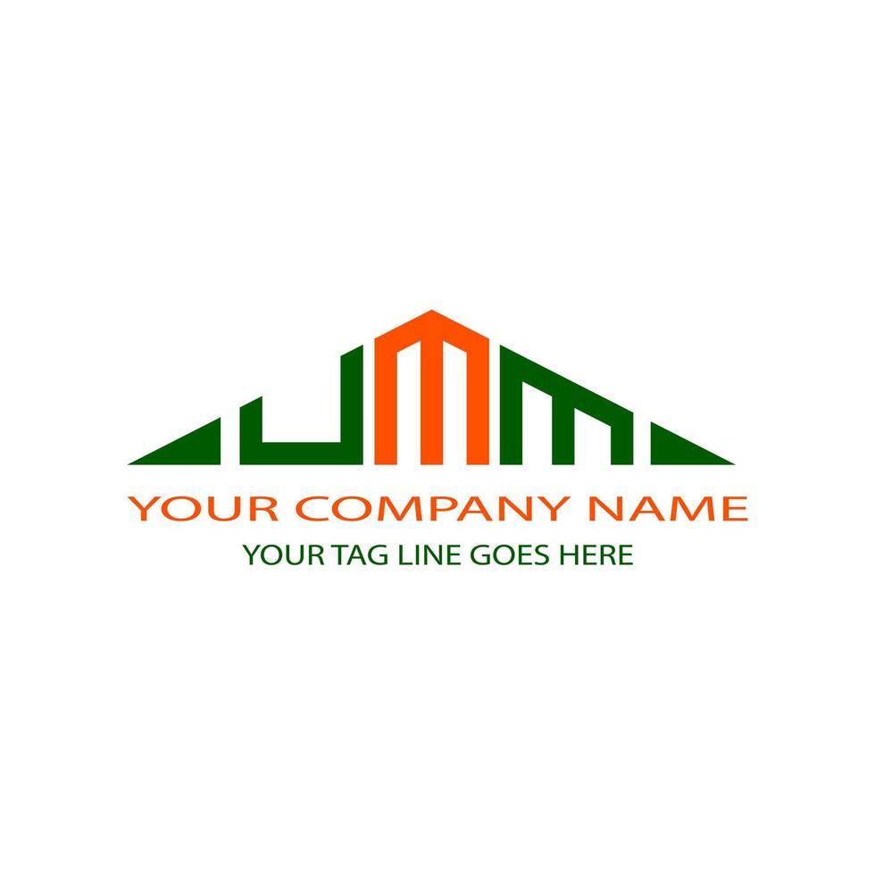 UMM letter logo creative design with vector graphic
