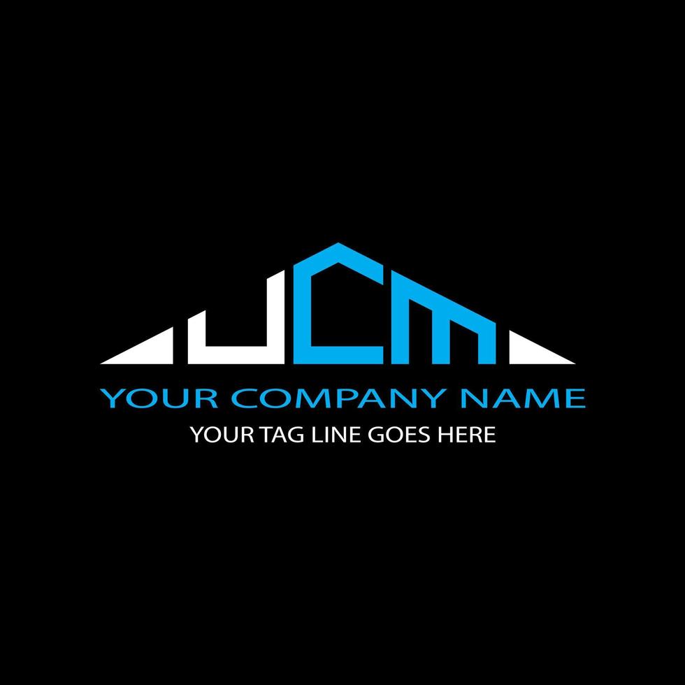 diseño creativo del logotipo de la letra ucm con gráfico vectorial vector