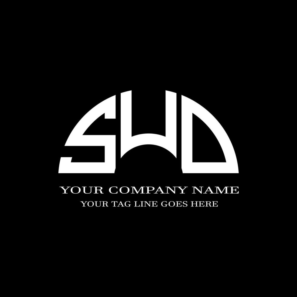 SUD letter logo creative design with vector graphic