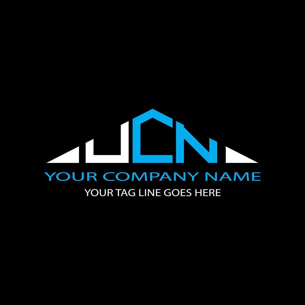 UCN letter logo creative design with vector graphic