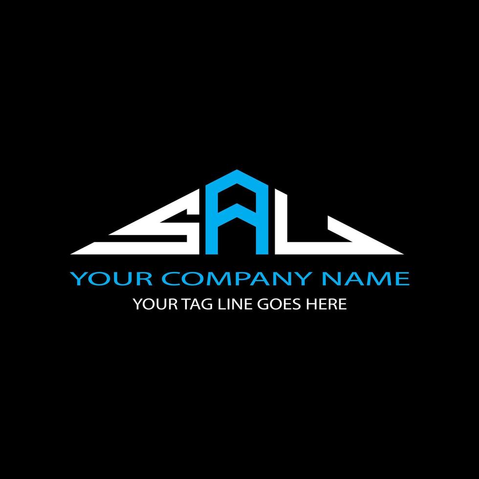 SAU letter logo creative design with vector graphic