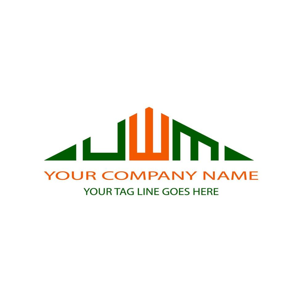 UWM letter logo creative design with vector graphic
