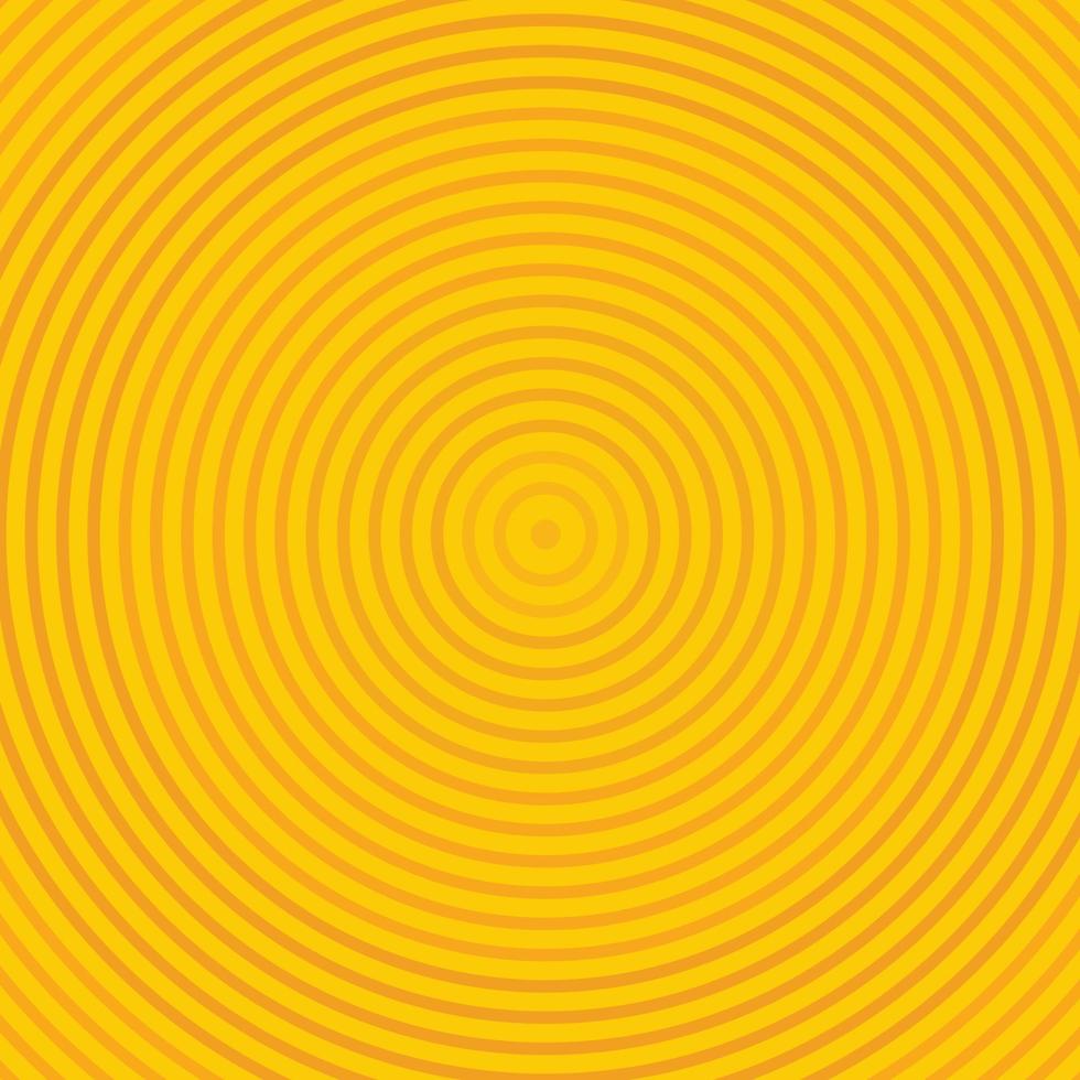 sun sunburst pattern. circle sun rays. sun rays on orange color background. vector
