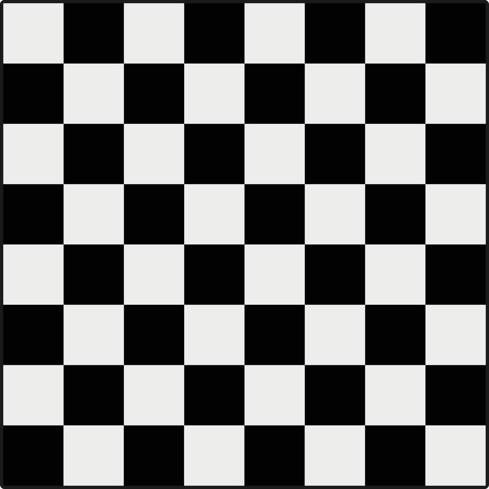 pictograma negro. icono de ajedrez. símbolo del tablero de ajedrez. tablero de ajedrez vacío. vector