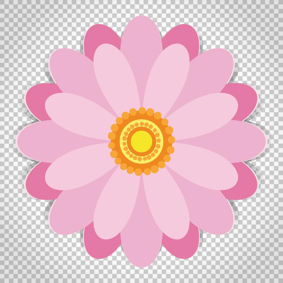 Icon of flower, vector floral symbol.