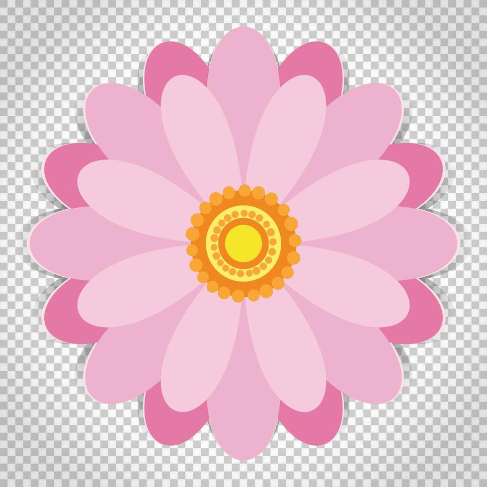 Icon of flower, vector floral symbol.