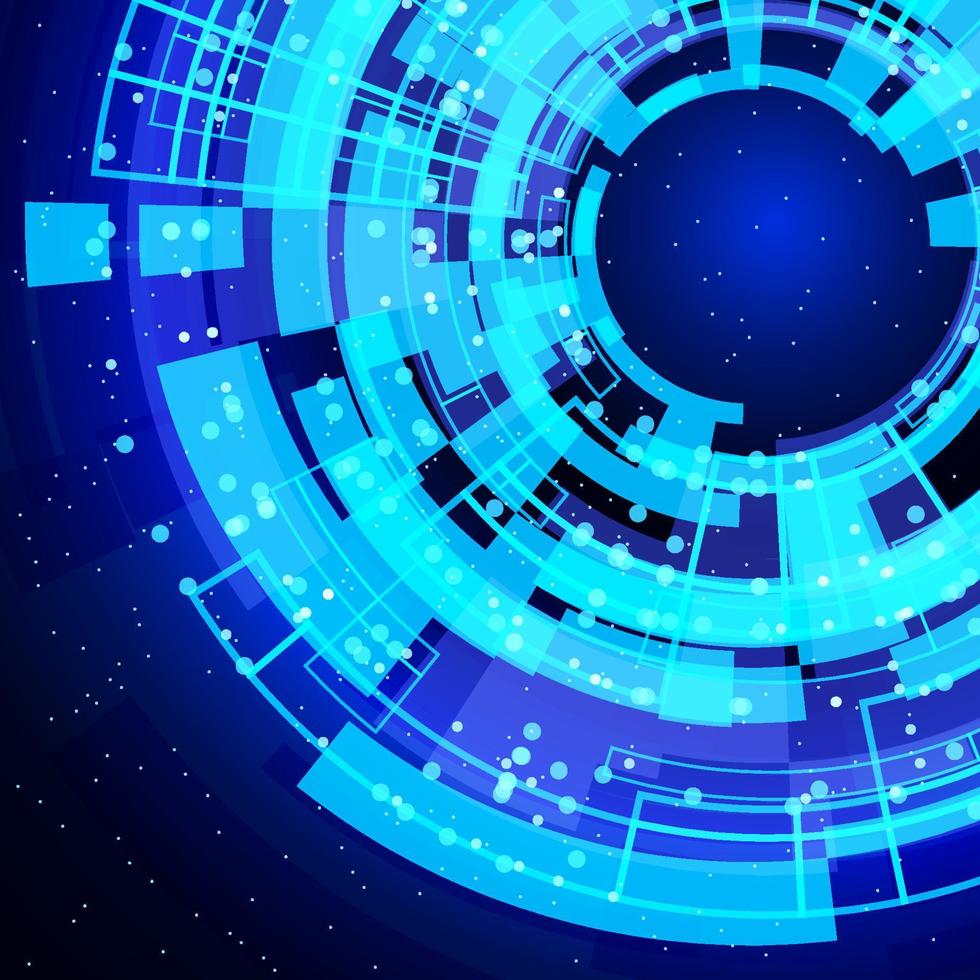 abstract glowing technology background. vector