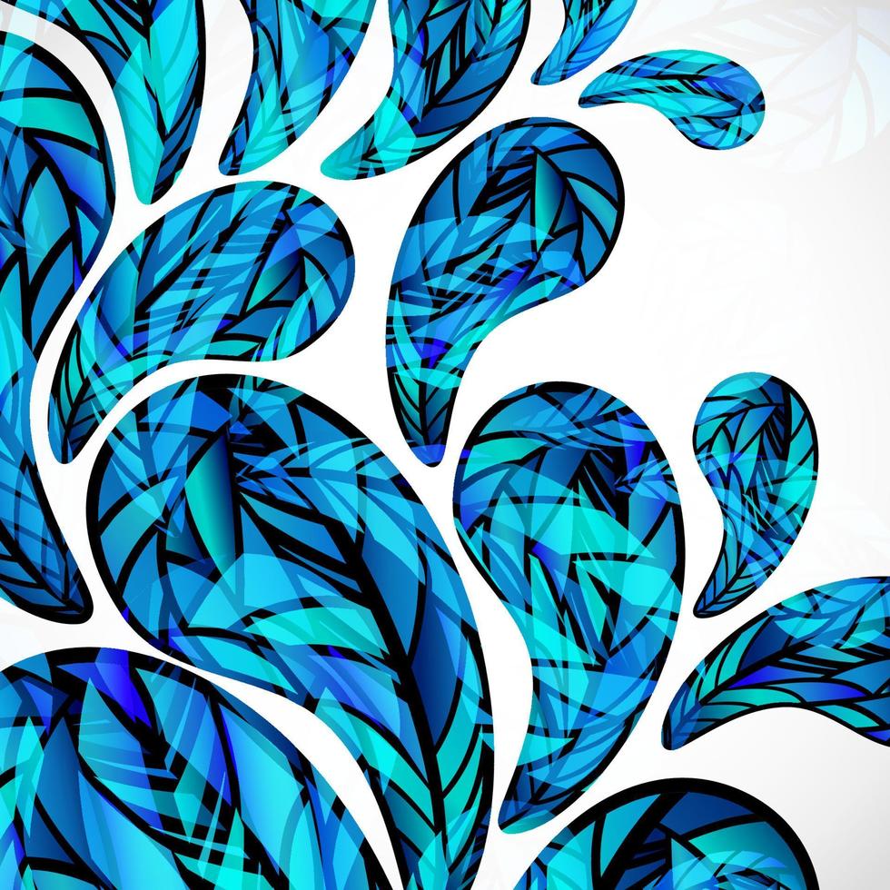 water drops background vector