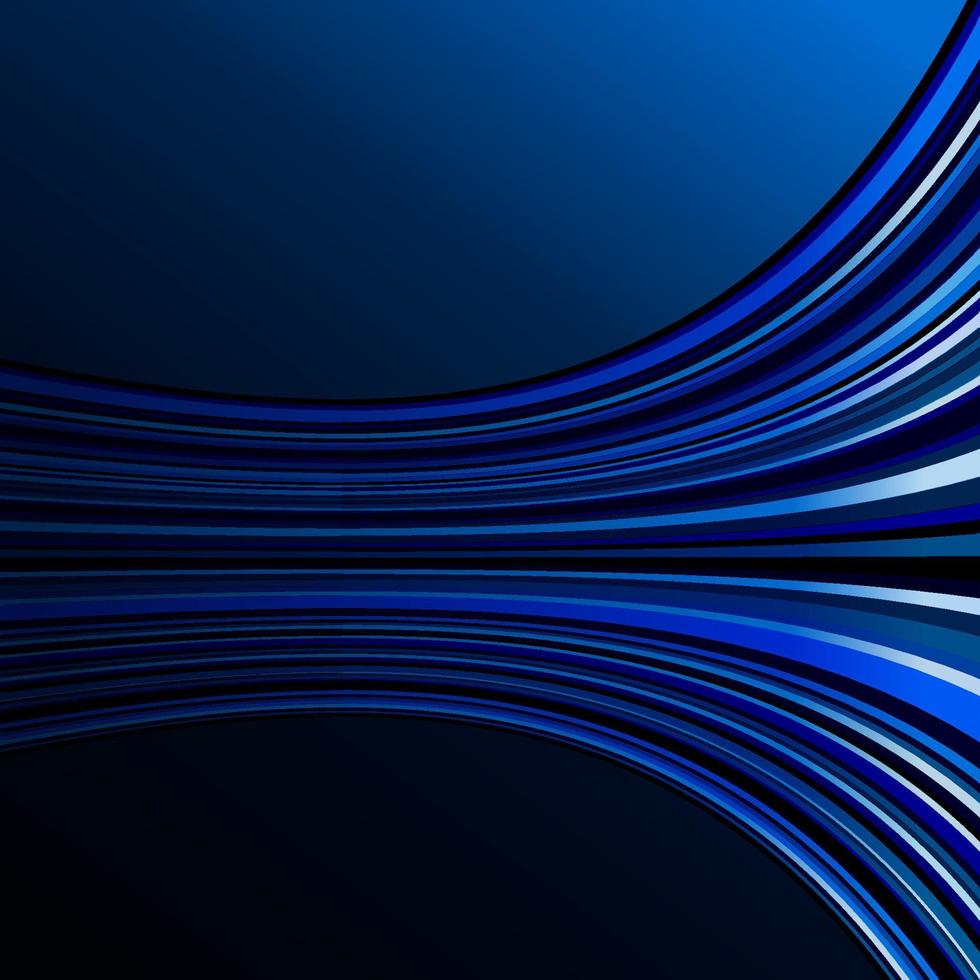 fondo de tecnología abstracta azul oscuro con líneas, telón de fondo tecno para el diseño de computadoras. vector