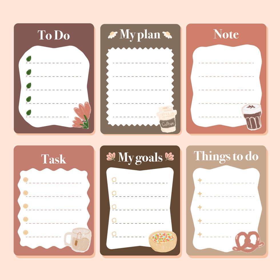 illustration vector Blank reminder paper notes, sticky note pad with tape, memo pad, memo, planner, reminder, message.