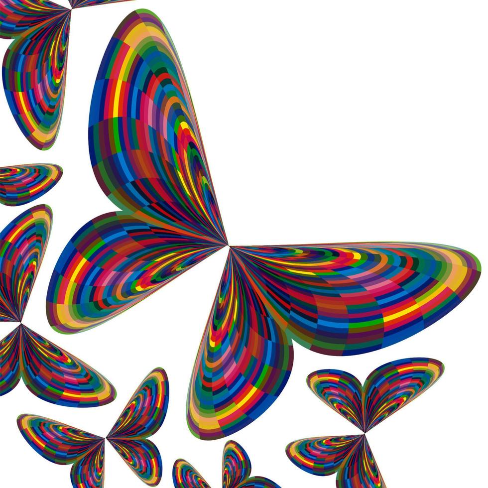 fondo abstracto multicolor con elementos brillantes para el diseño. eps10. vector