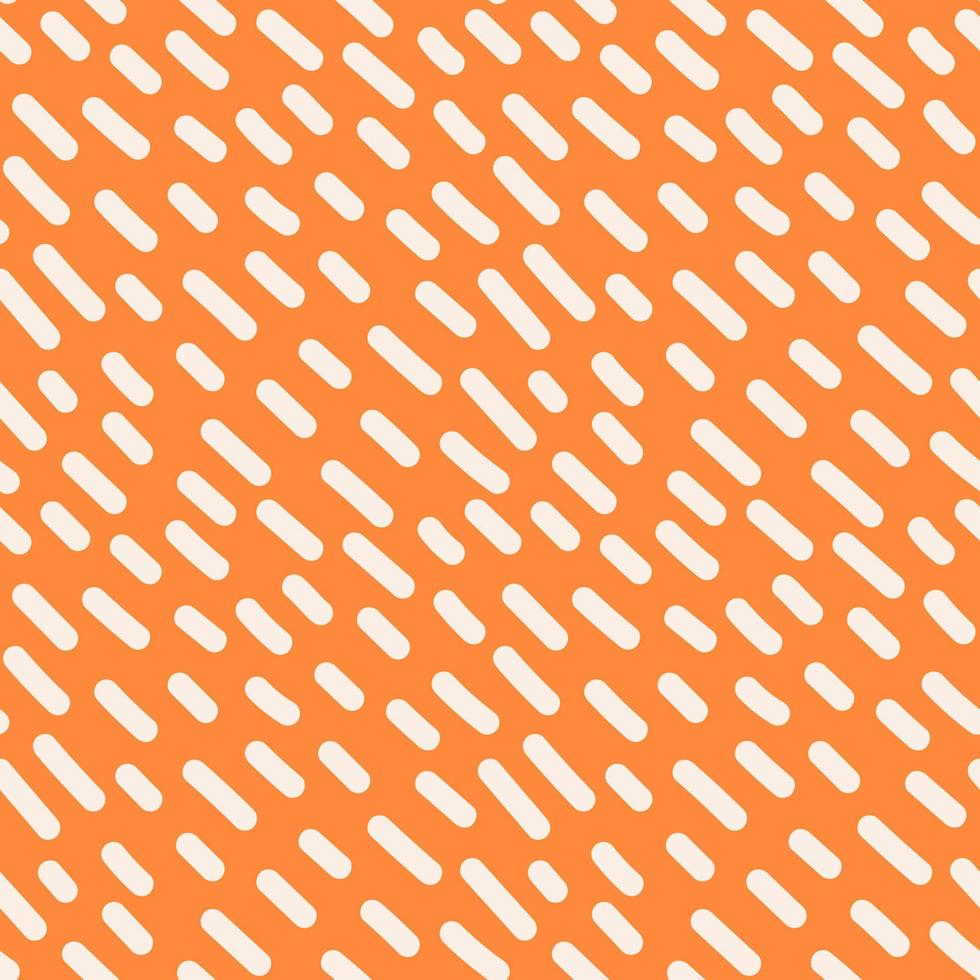 Doodle dash endless wallpaper. Hand drawn broken line seamless pattern. Cozy ornament. Dashes motif. vector