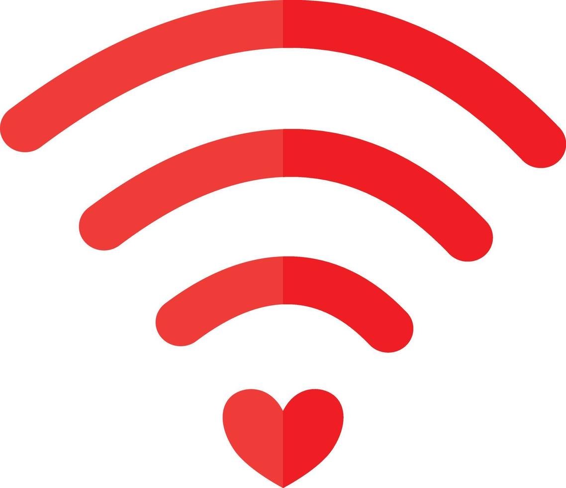 Wifi icon isolate on white background. vector