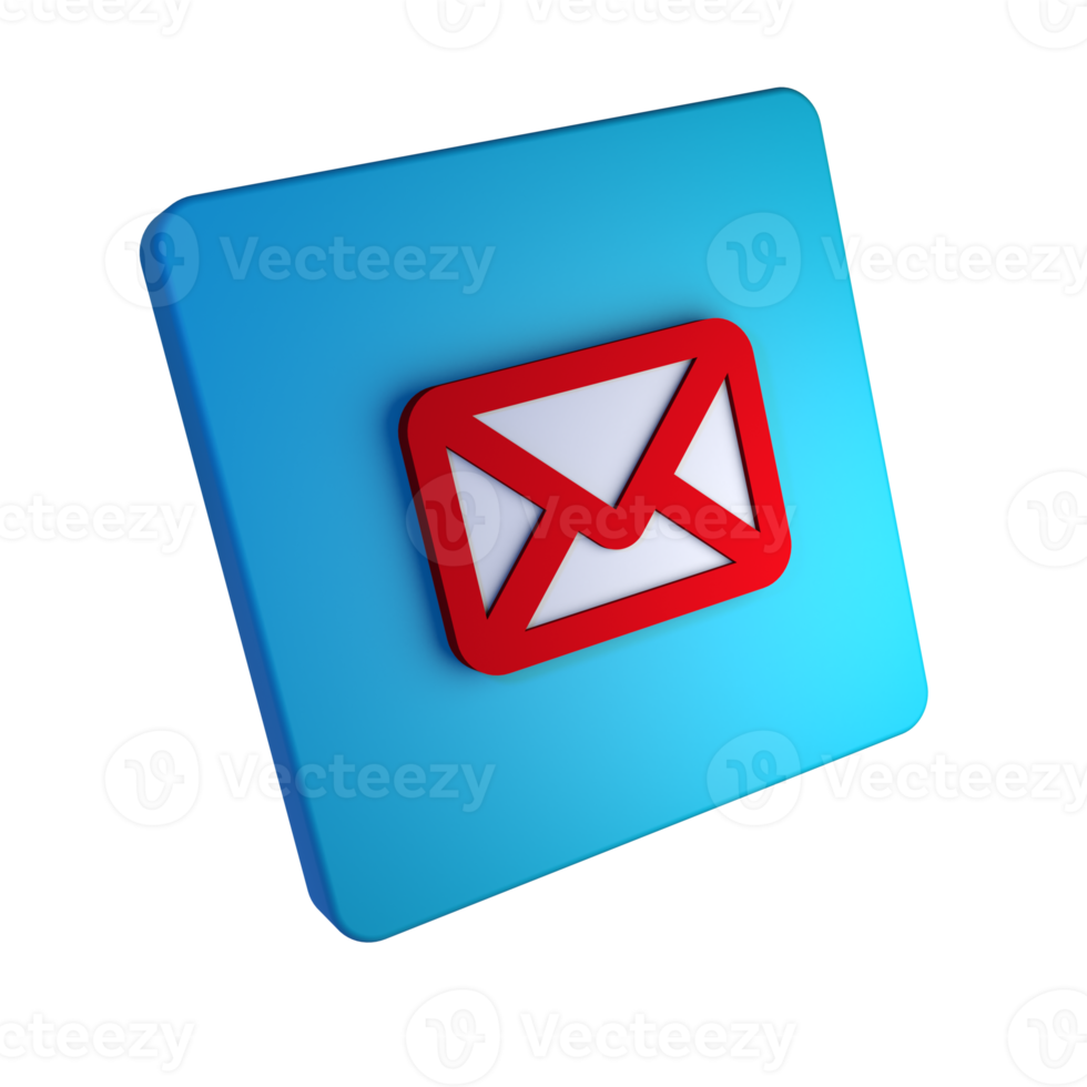 icon email mail envelope digital png