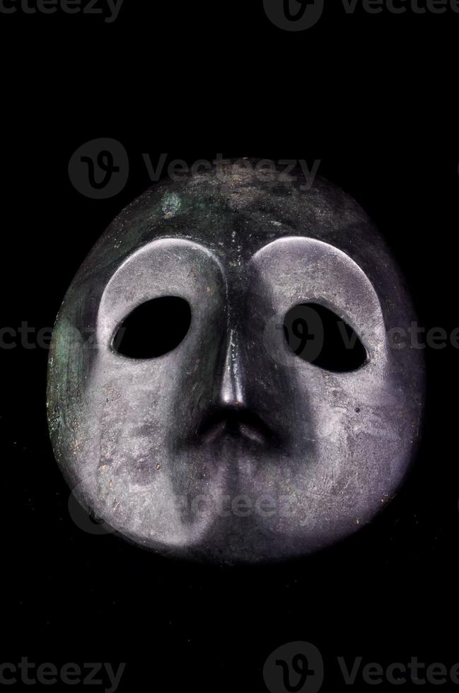 Japanese Metal Medieval Mask photo