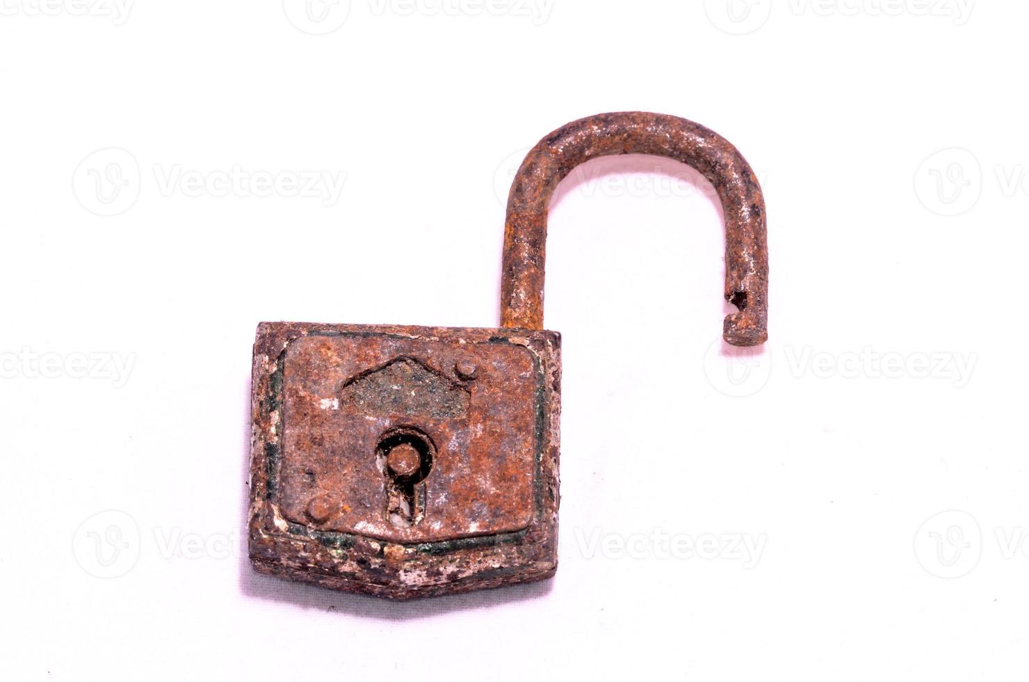 Old Antique Vintage Padlock photo