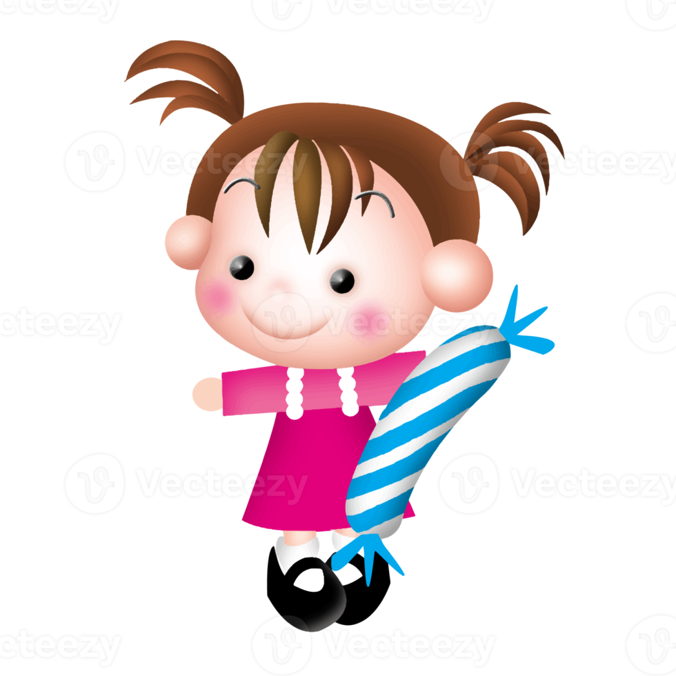 meisje anime schattig karakter cartoon emotie illustratie, clipart tekening kawai manga design art png