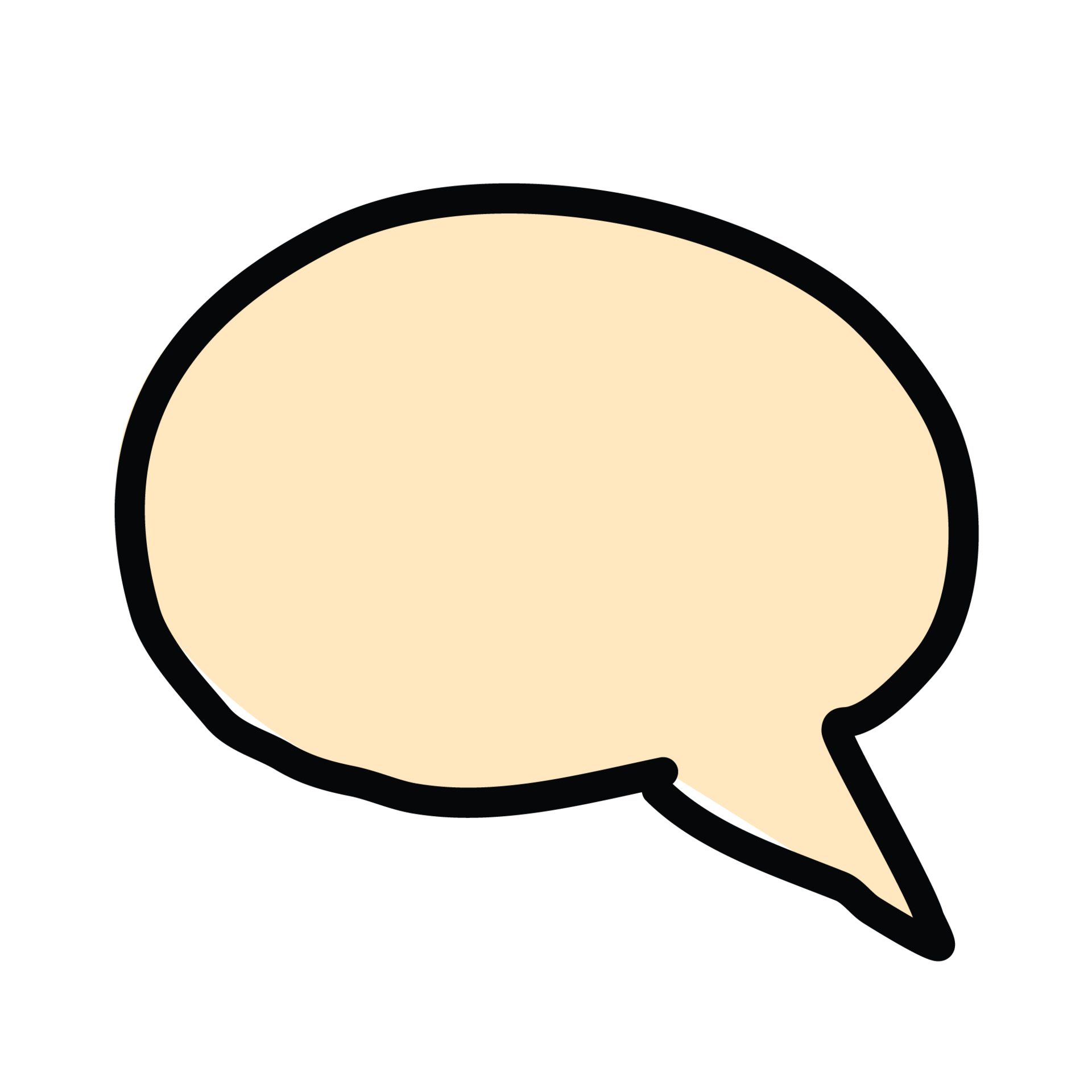 High Quality White Outlined Speech Bubble Chat Balloon Icon Pictogram  Comic Book Anime Useful For Web Site Banner Greeting Cards Apps And  Social Media Posts Stock Photo Picture And Royalty Free Image