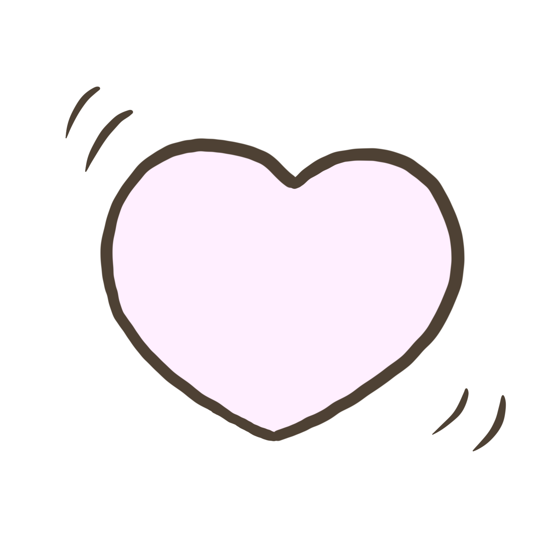 anime love heart