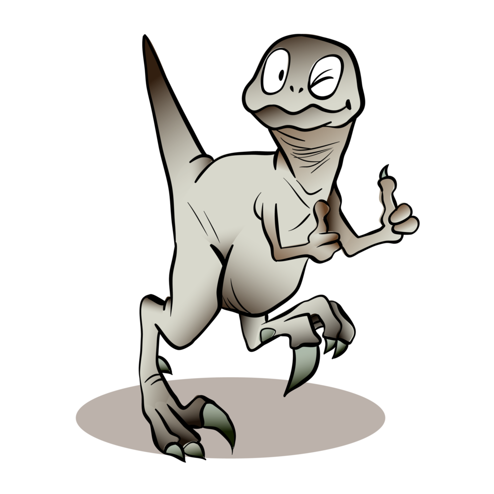 dinosauro fauna anime simpatico personaggio cartone animato modello emozione illustrazione clipart disegno kawaii manga design idea art png