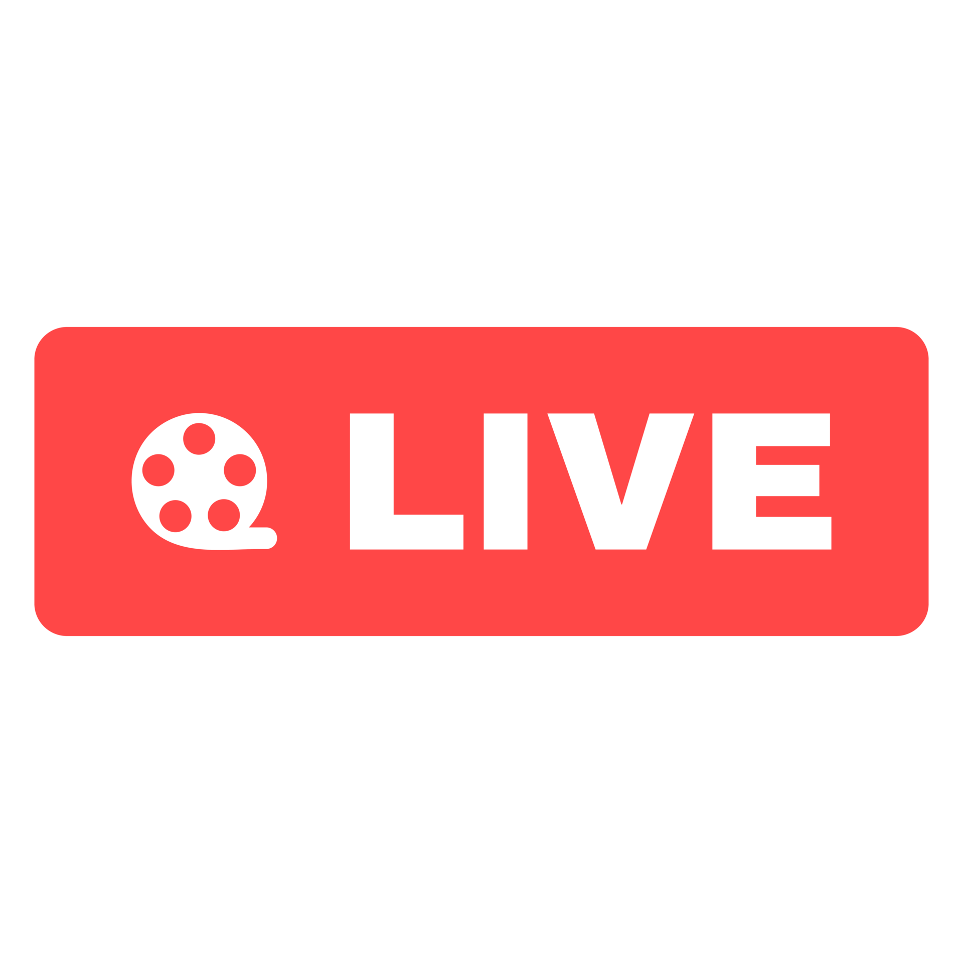 Social Live Stream Linear Icon Web Streaming Badge Online Broadcast News Thin Line Contour 