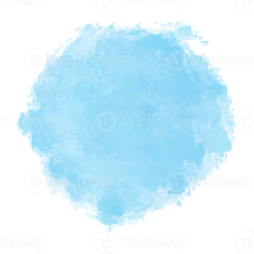 Blue watercolor brush , Splash, Stain png