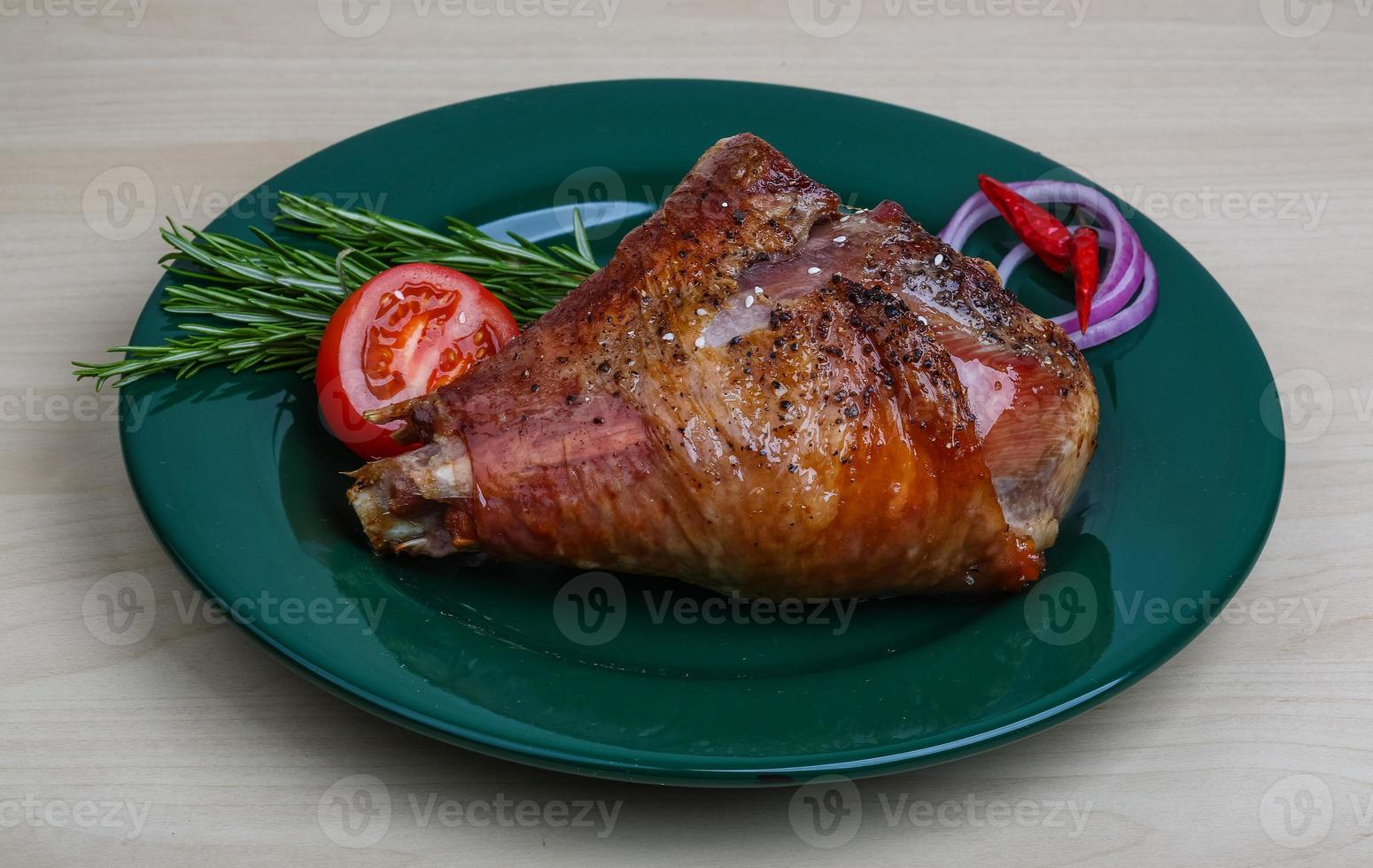 Rosted turkey leg photo