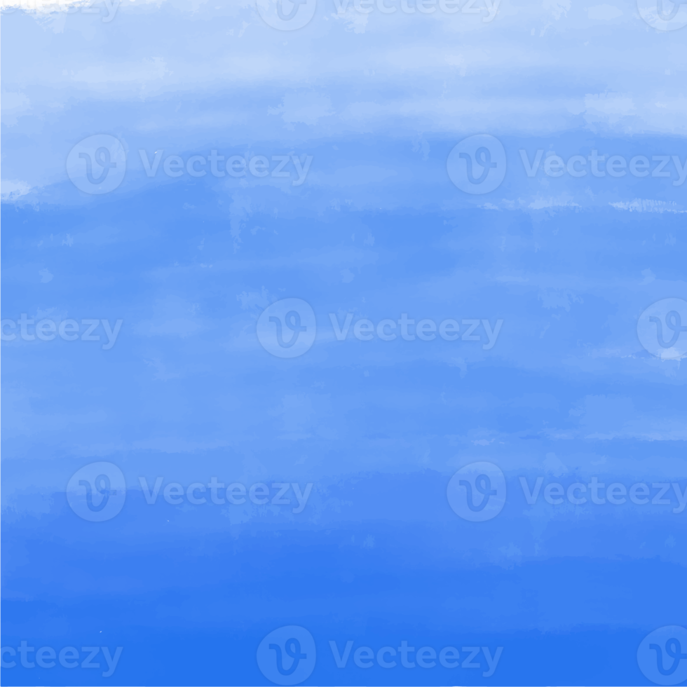 aquarelle bleue abstraite pour le fond png