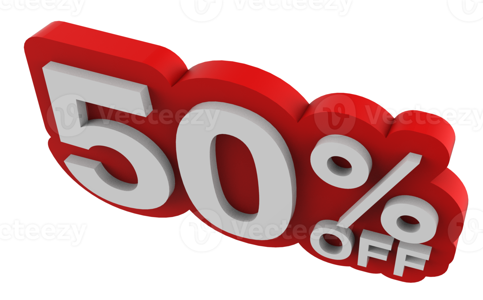 promozione sconto numero tag di vendita. illustrazione 3d png