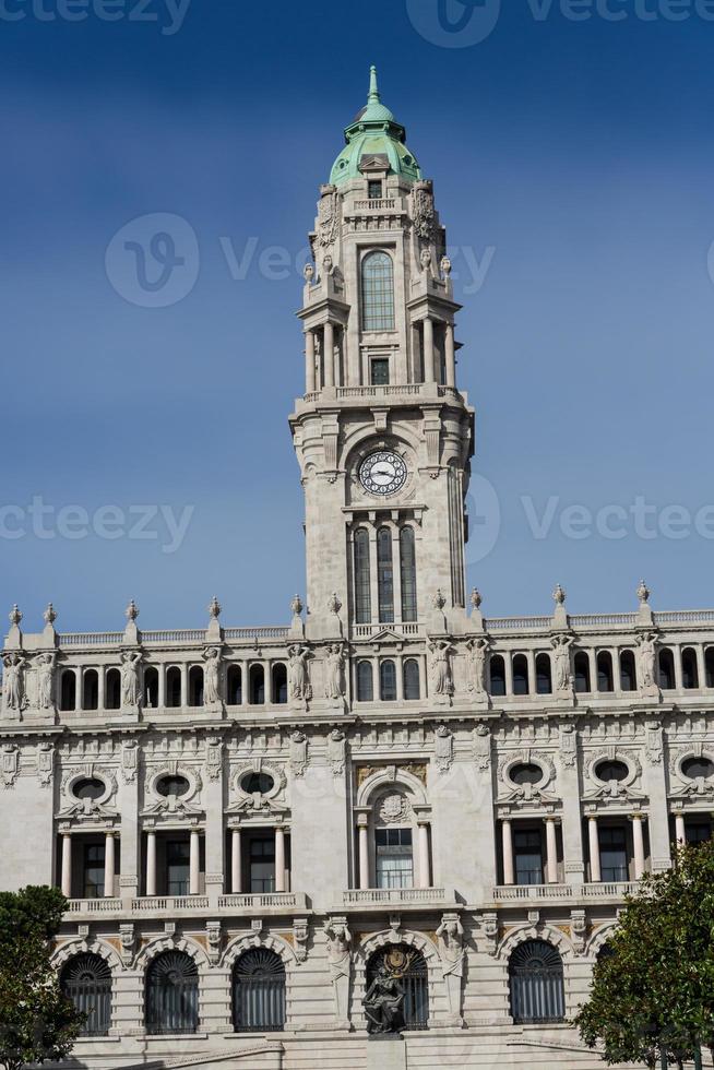 city hall of Porto, Portugal photo