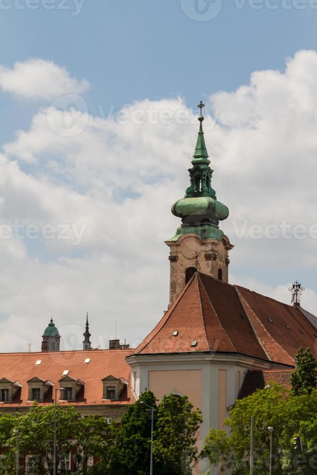 view of landmarks in Budapest photo