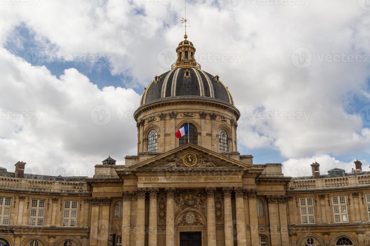 Historic building in Paris France photo