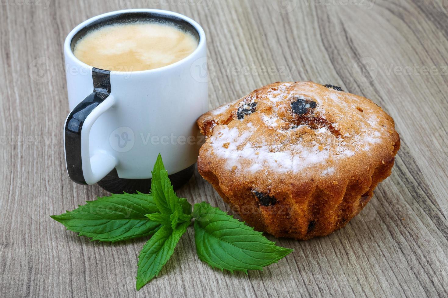 Coffee with cake photo