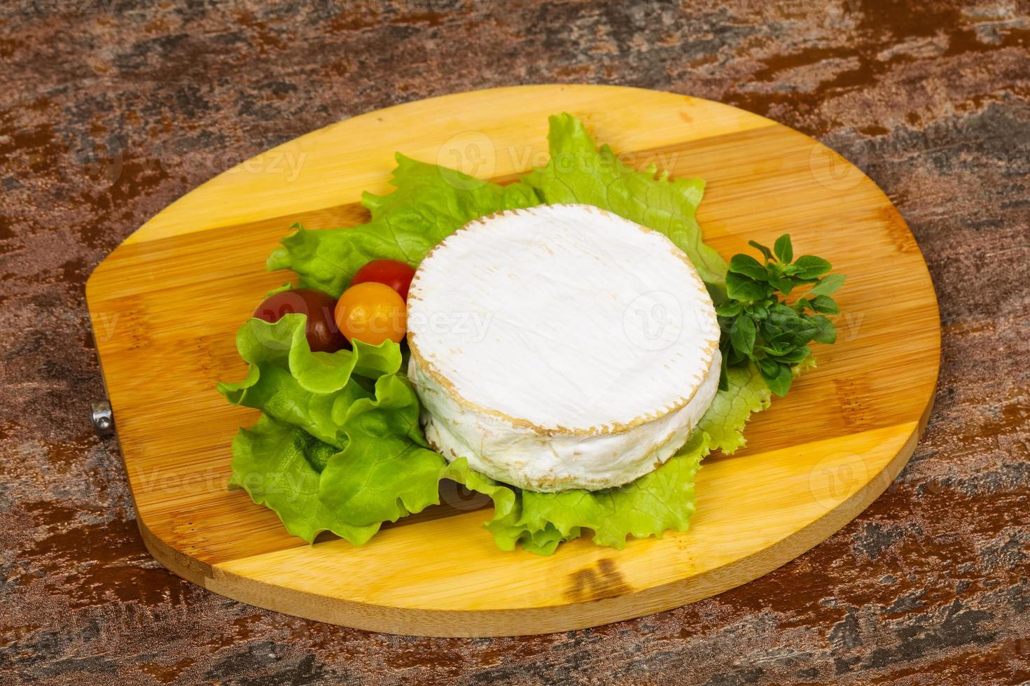 Delicous camembert cheese photo