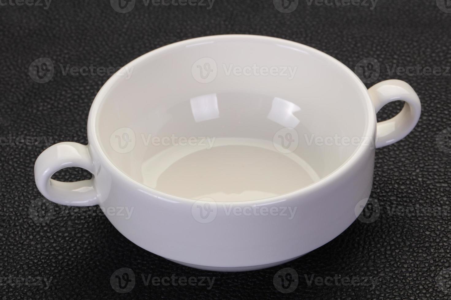 White porcelain bowl photo