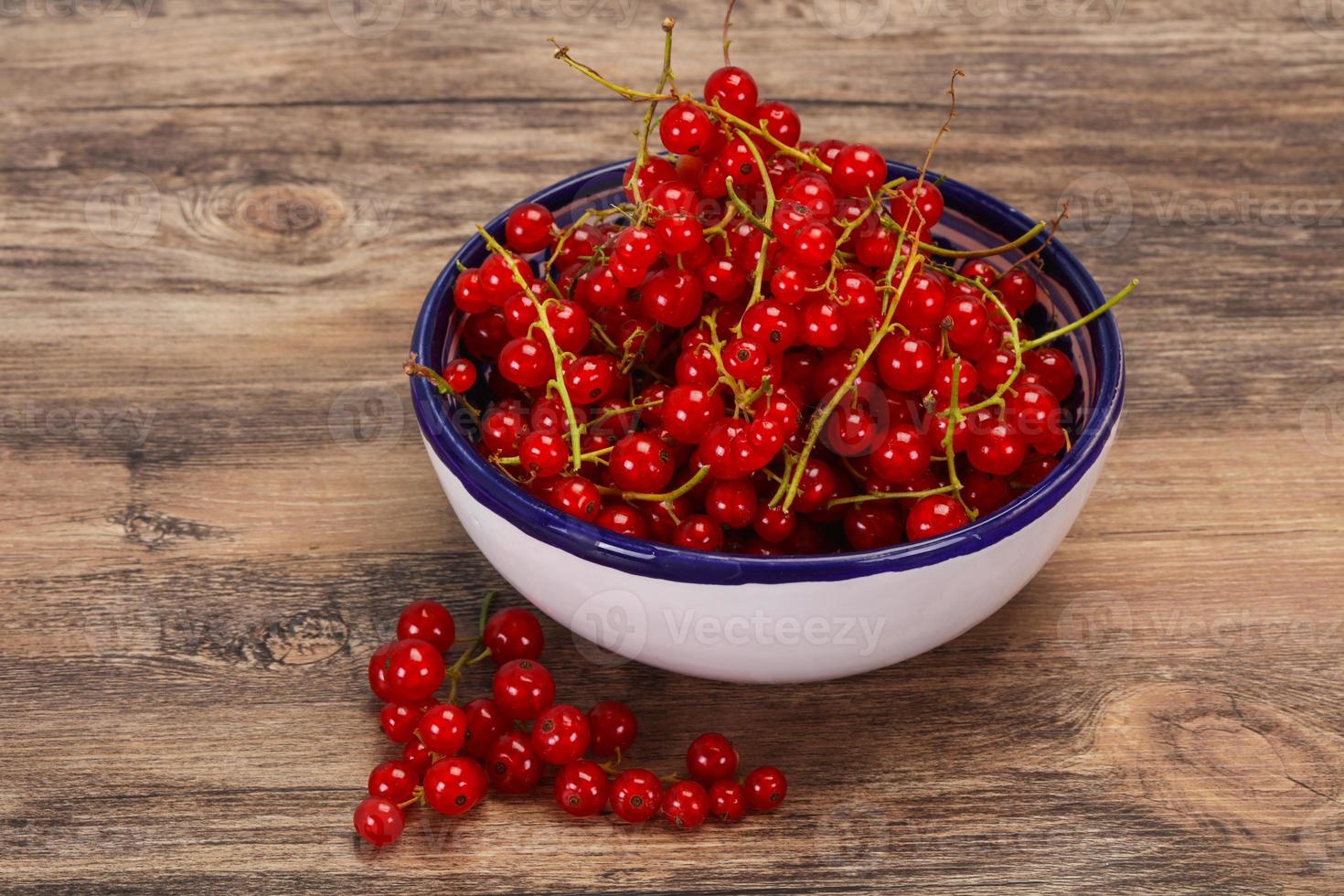 Sweet tasty fresh Red currant photo