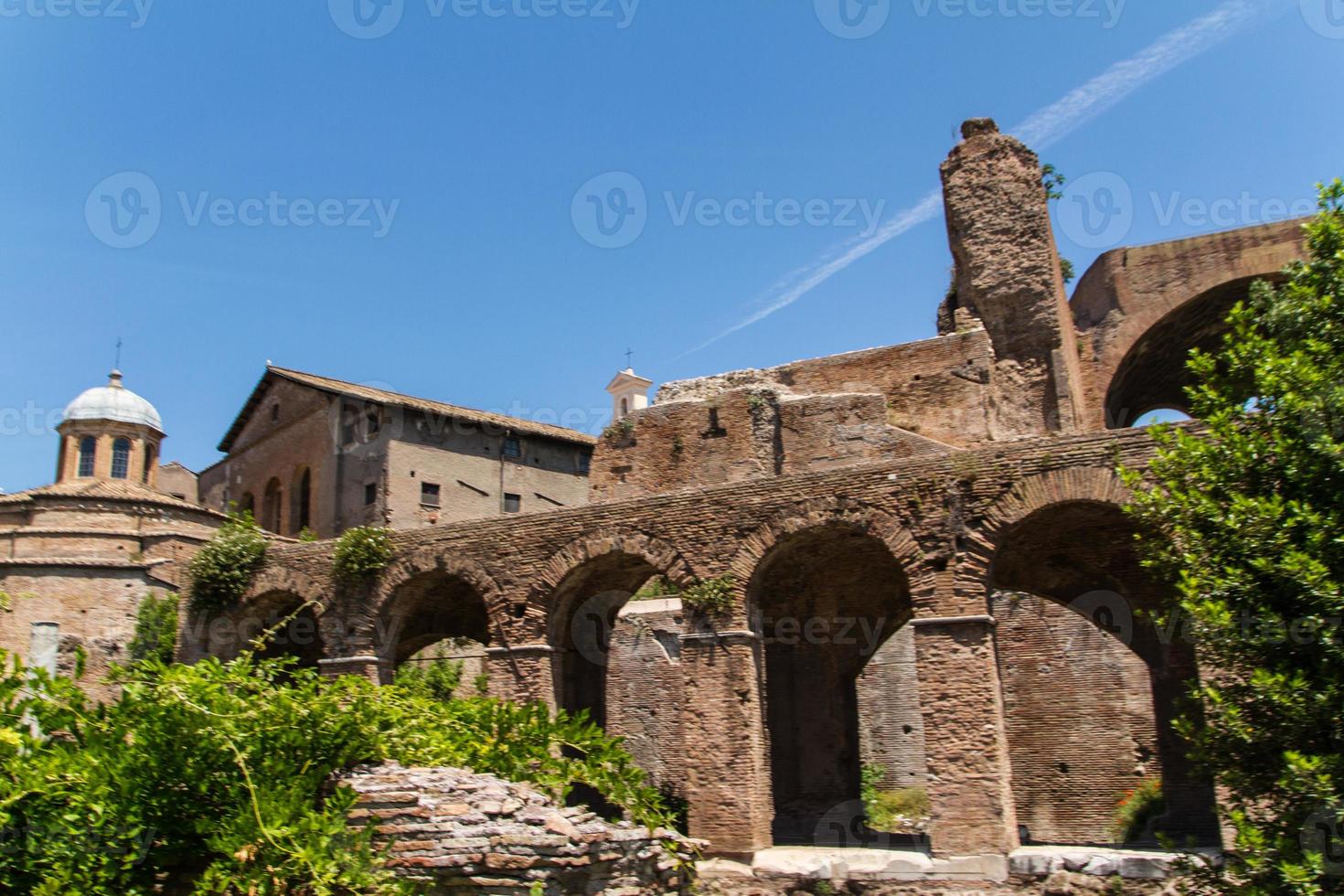 Roman ruins in Rome, Forum photo