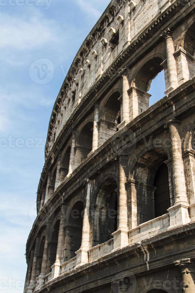 El Coliseo de Roma, Italia foto