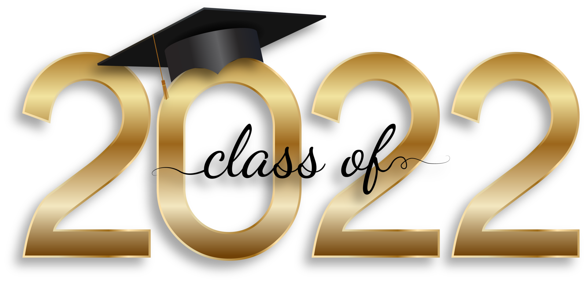 Graduation class of 2022 greeting background. png