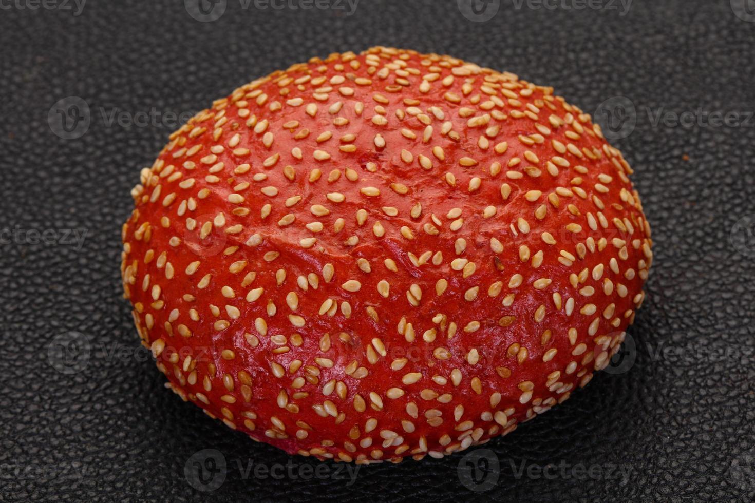 Bun for burger photo