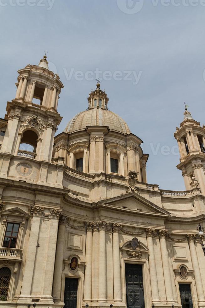 Saint Agnese in Agone in Piazza Navona, Rome, Italy photo