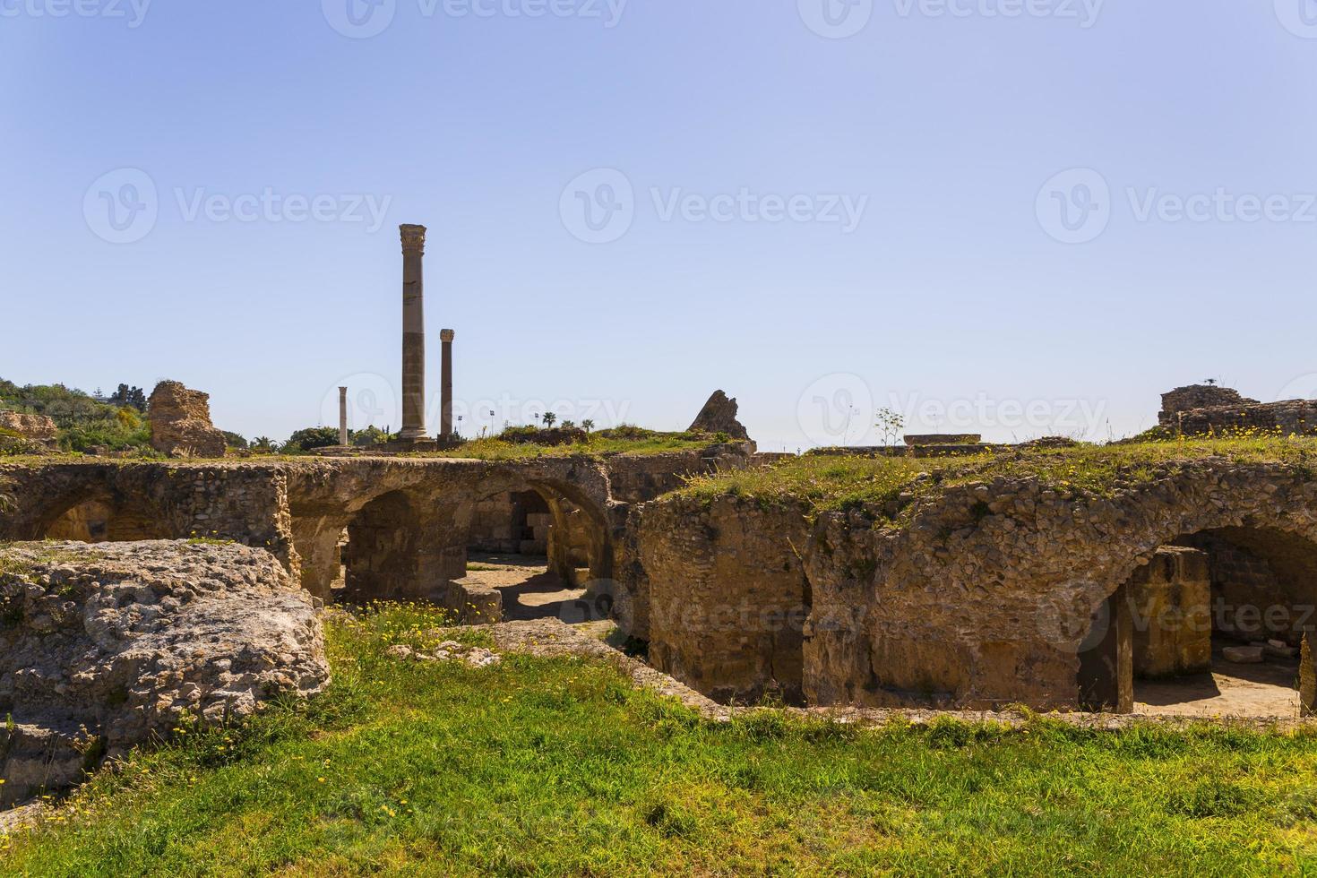 Old Carthage ruins photo